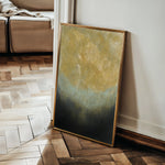 Abstract 225 Canvas Art 18" x 24" / 45 x 60 cm / Black