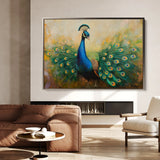 Animals 225 Canvas Art 18" x 24" / 45 x 60 cm / Black