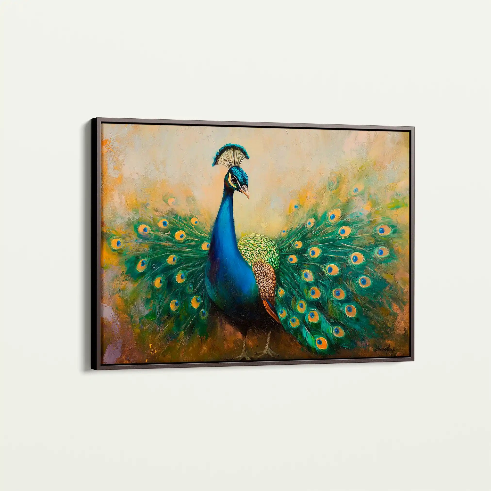 Animals 225 Canvas Art 60 x 40 cm / Black