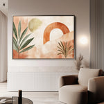Boho 225 Canvas Art 18" x 24" / 45 x 60 cm / Black