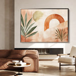 Boho 225 Canvas Art 18" x 24" / 45 x 60 cm / Black