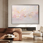 Floral 225 Canvas Art 18" x 24" / 45 x 60 cm / Black