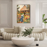 Landscape 225 Canvas Art 18" x 24" / 45 x 60 cm / Black