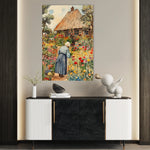 Landscape 225 Canvas Art 18" x 24" / 45 x 60 cm / Black