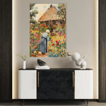Landscape 225 Canvas Art 60 x 40 cm / Black