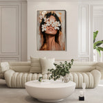 Portrait 225 Canvas Art 18" x 24" / 45 x 60 cm / Black