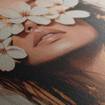 Portrait 225 Canvas Art 18" x 24" / 45 x 60 cm / Black