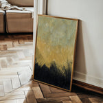 Abstract 226 Canvas Art 18" x 24" / 45 x 60 cm / Black
