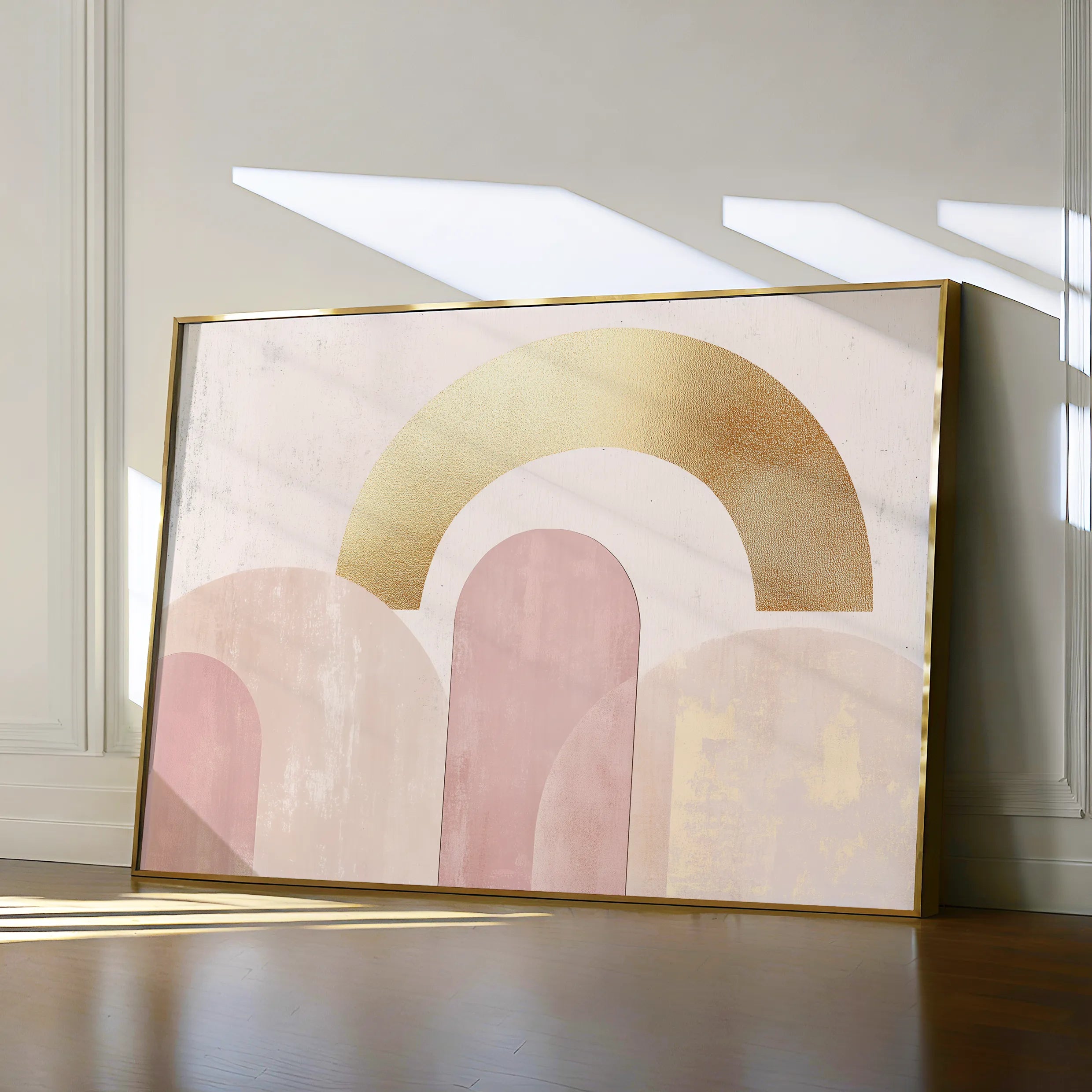 Boho 226 Canvas Art 18" x 24" / 45 x 60 cm / Black