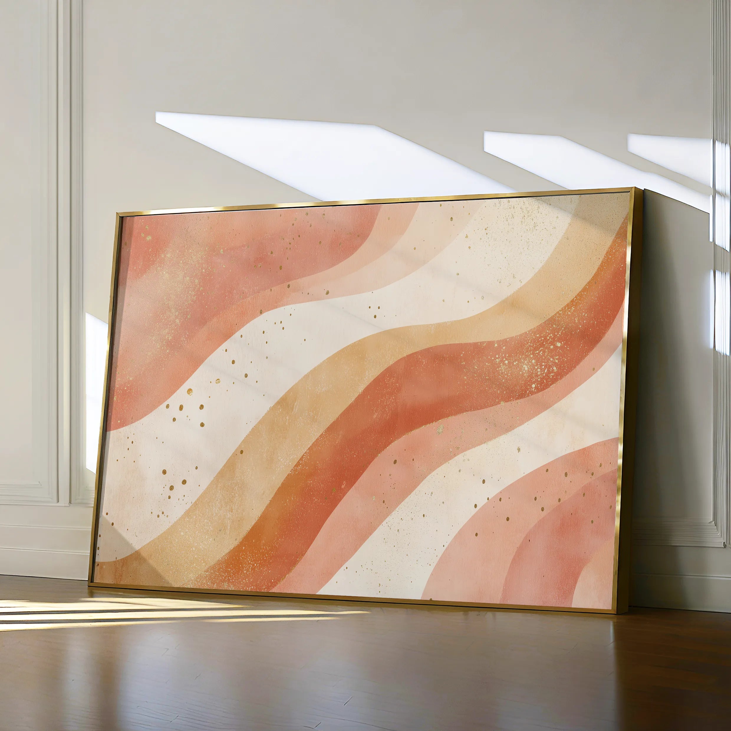 Boho 227 Canvas Art 18" x 24" / 45 x 60 cm / Black
