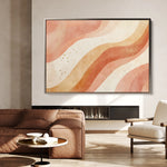 Boho 227 Canvas Art 18" x 24" / 45 x 60 cm / Black