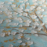 Floral 227 Canvas Art 18" x 24" / 45 x 60 cm / Black