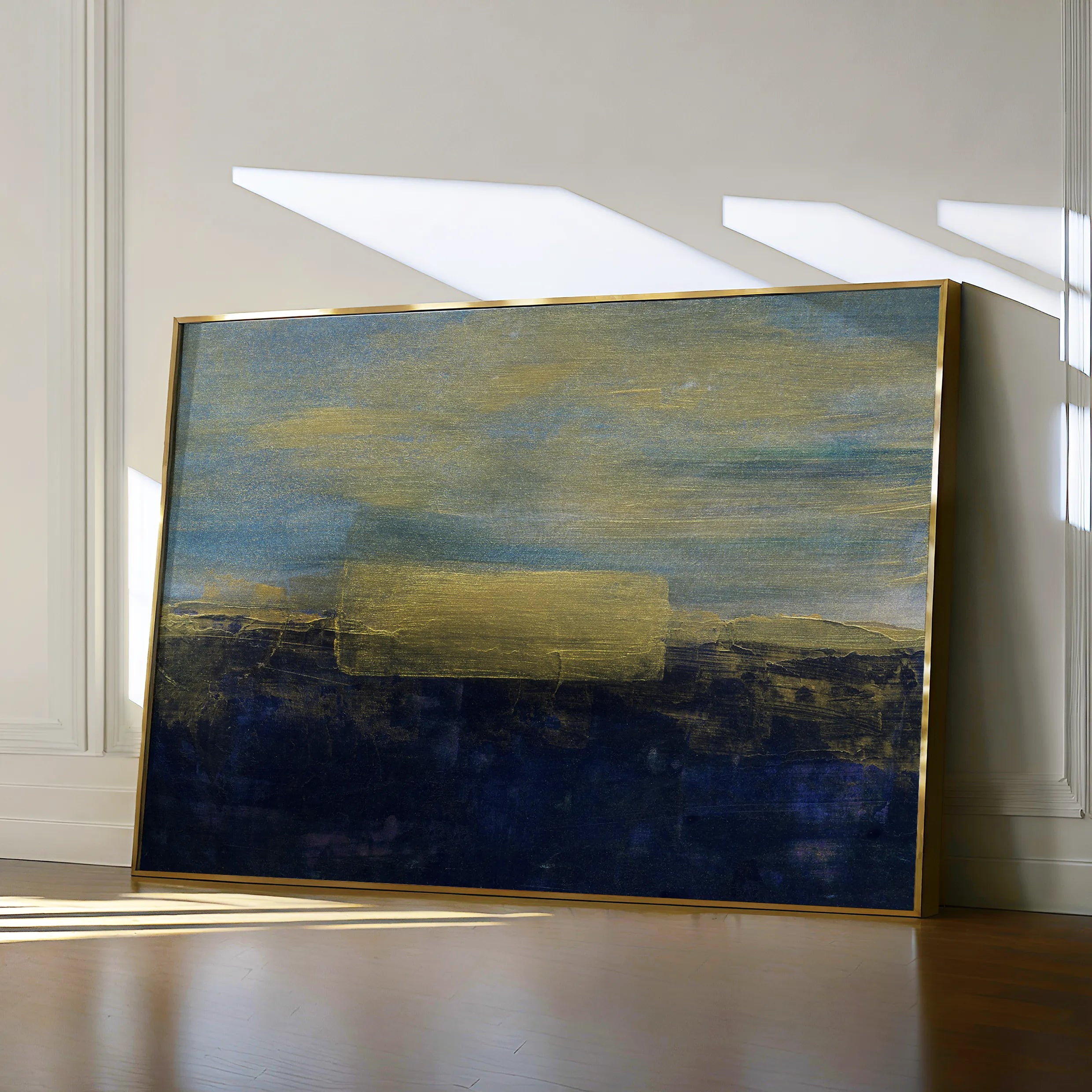 Abstract 228 Canvas Art 18" x 24" / 45 x 60 cm / Black