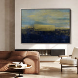 Abstract 228 Canvas Art 18" x 24" / 45 x 60 cm / Black