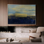 Abstract 228 Canvas Art 18" x 24" / 45 x 60 cm / Black