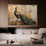 Animals 228 Canvas Art 18" x 24" / 45 x 60 cm / Black