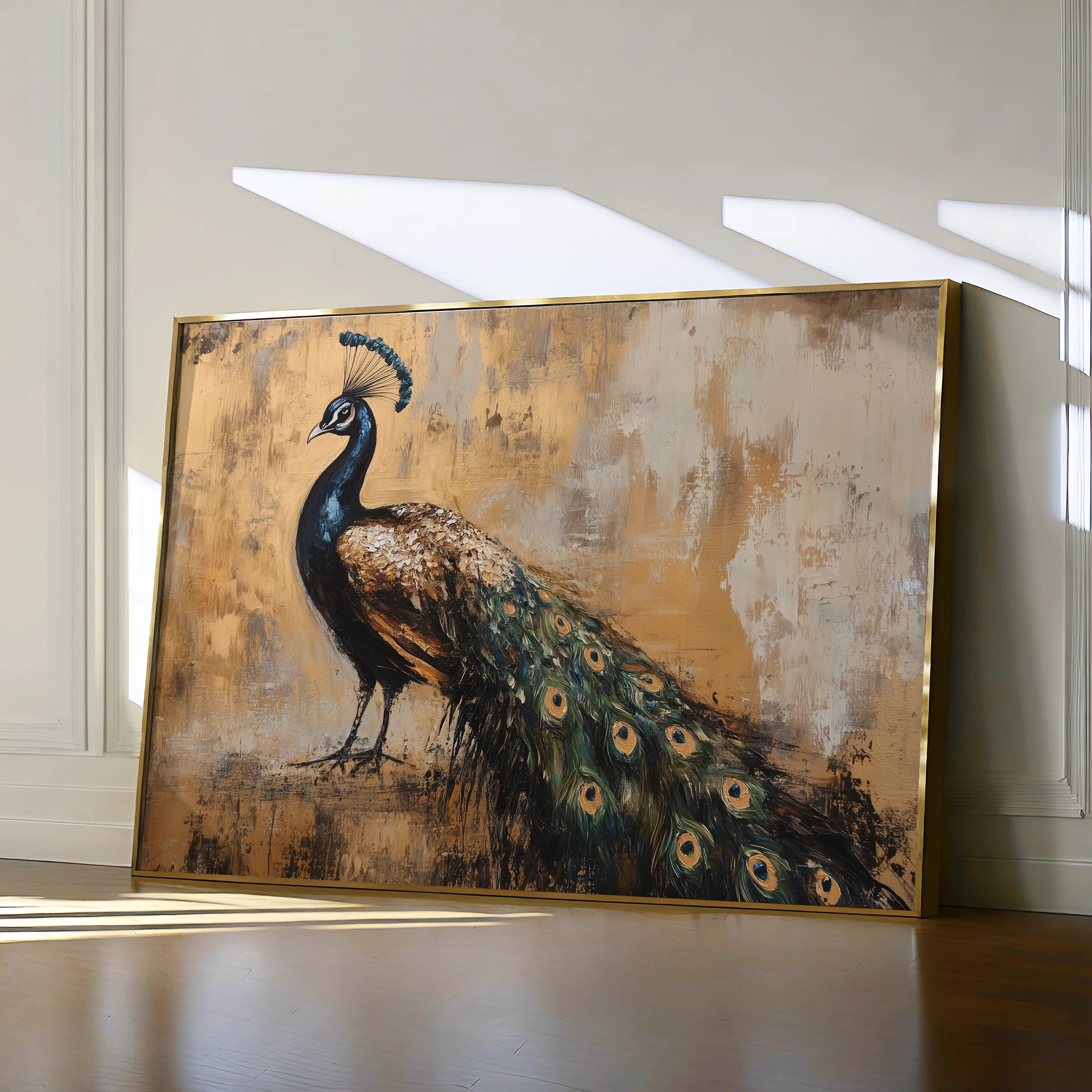 Animals 228 Canvas Art 18" x 24" / 45 x 60 cm / Black
