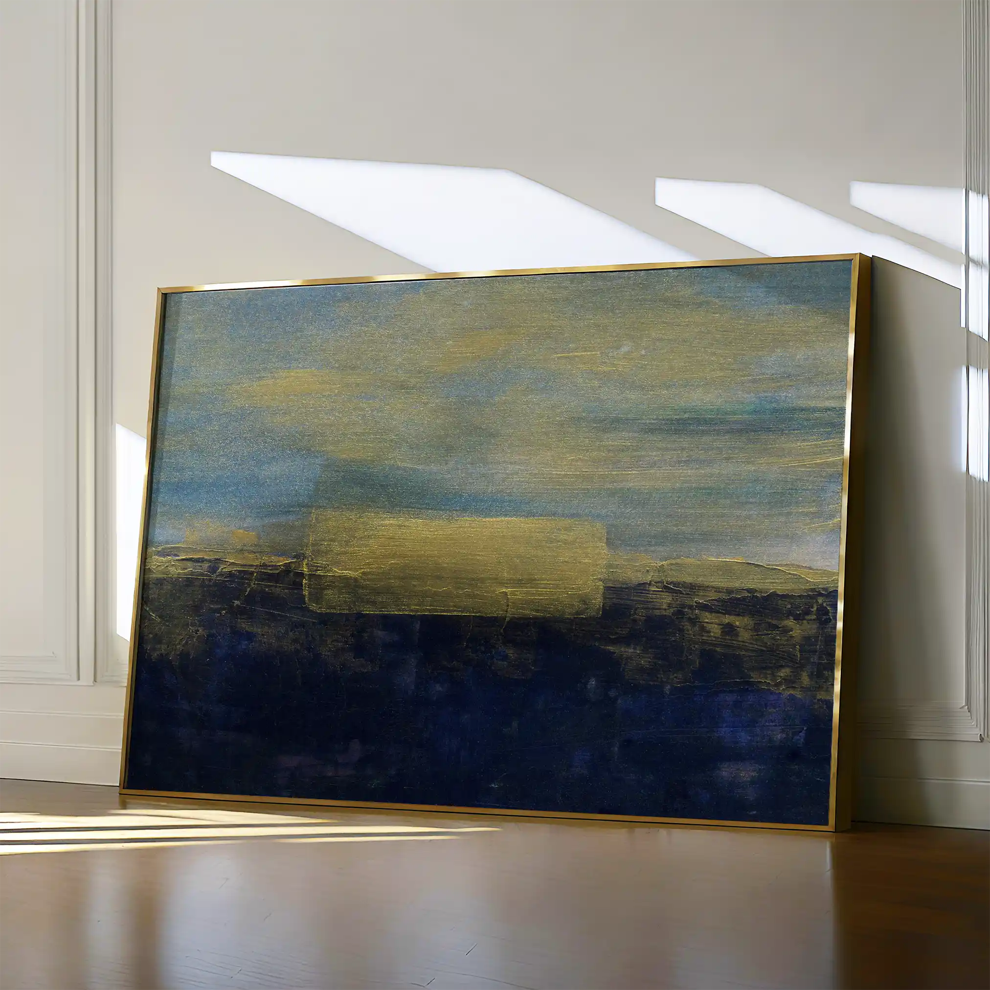 Abstract 228 Canvas Art 60 x 40 cm / Black
