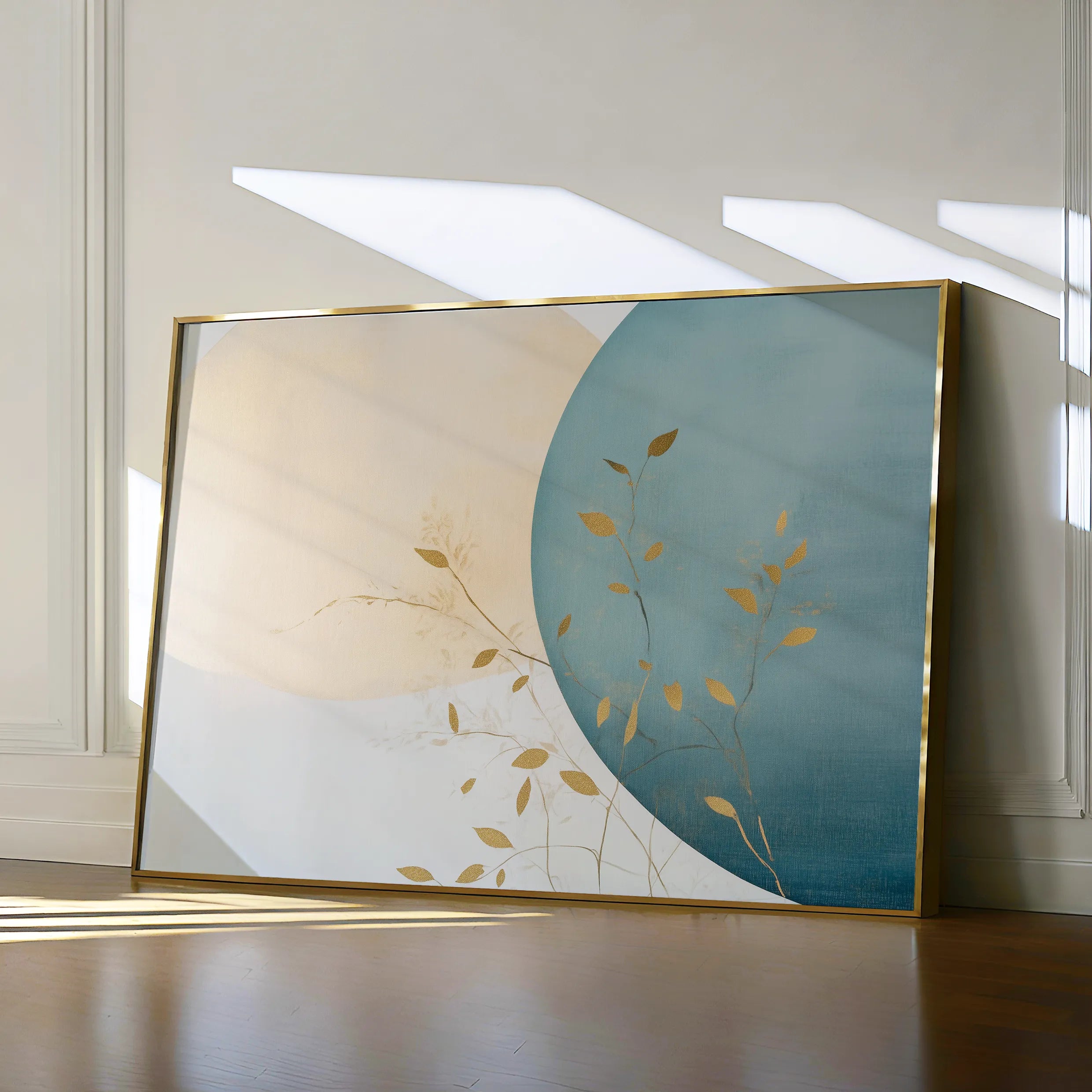 Boho 228 Canvas Art 18" x 24" / 45 x 60 cm / Black