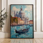 Landscape 228 Canvas Art 18" x 24" / 45 x 60 cm / Black