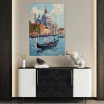 Landscape 228 Canvas Art 18" x 24" / 45 x 60 cm / Black