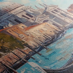 Landscape 228 Canvas Art 18" x 24" / 45 x 60 cm / Black