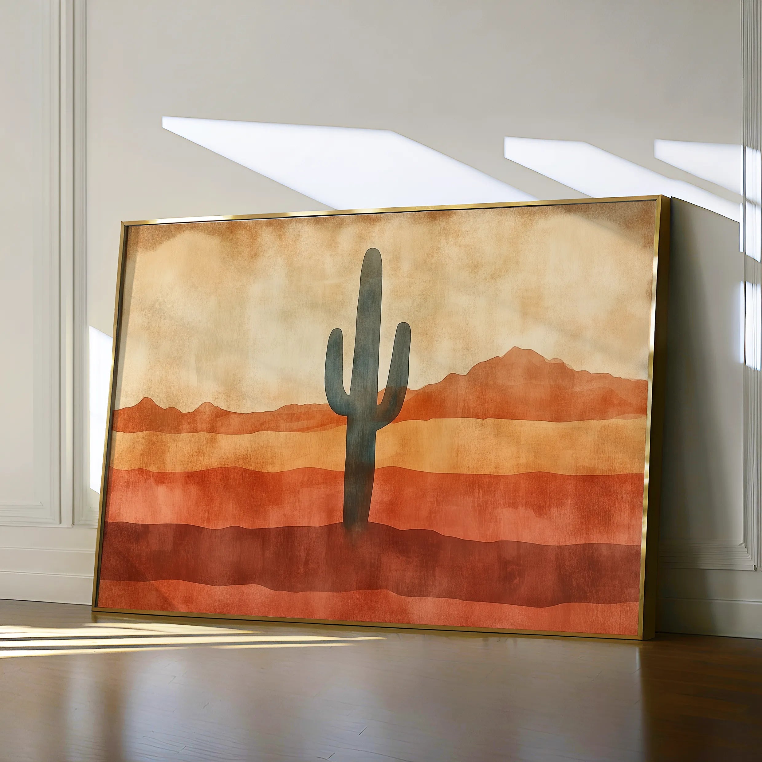 Boho 229 Canvas Art 18" x 24" / 45 x 60 cm / Black