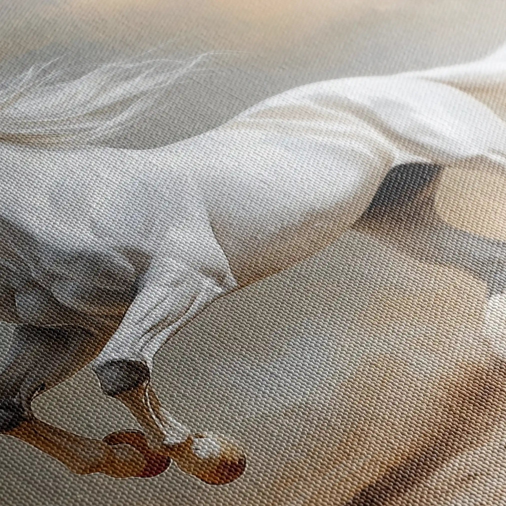 Horses 229 Canvas Art 60 x 40 cm / Black