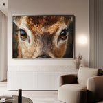Animals 230 Canvas Art 18" x 24" / 45 x 60 cm / Black