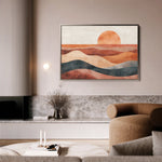 Boho 230 Canvas Art 18" x 24" / 45 x 60 cm / Black