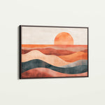 Boho 230 Canvas Art 18" x 24" / 45 x 60 cm / Black