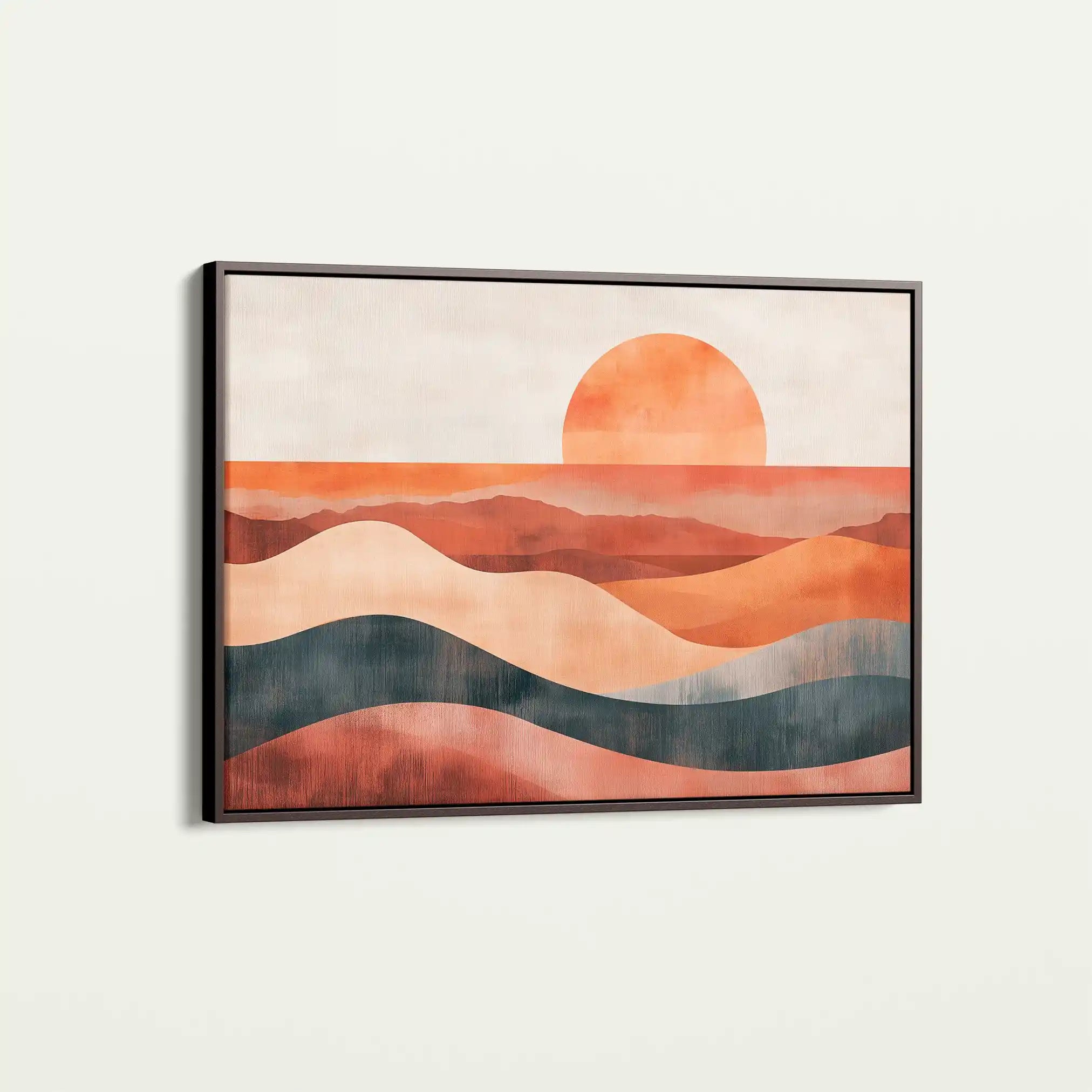 Boho 230 Canvas Art 60 x 40 cm / Black