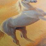 Horses 230 Canvas Art 60 x 40 cm / Black