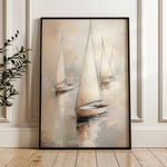 Landscape 230 Canvas Art 18" x 24" / 45 x 60 cm / Black
