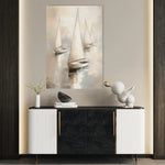 Landscape 230 Canvas Art 18" x 24" / 45 x 60 cm / Black