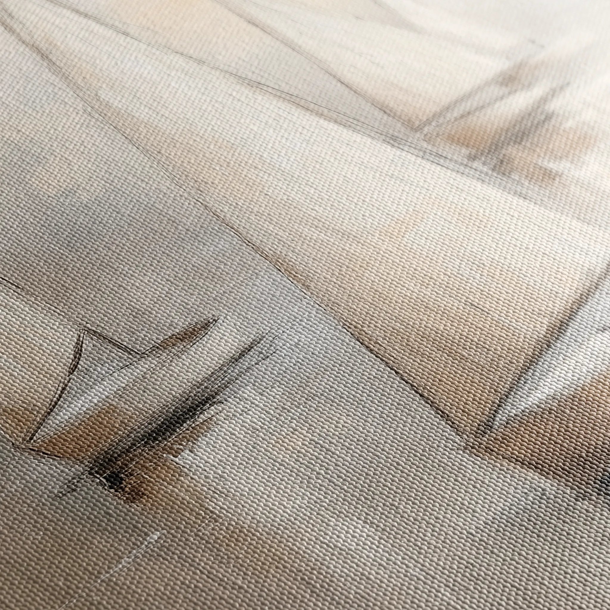 Landscape 230 Canvas Art 18" x 24" / 45 x 60 cm / Black