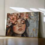 Portrait 230 Canvas Art 18" x 24" / 45 x 60 cm / Black