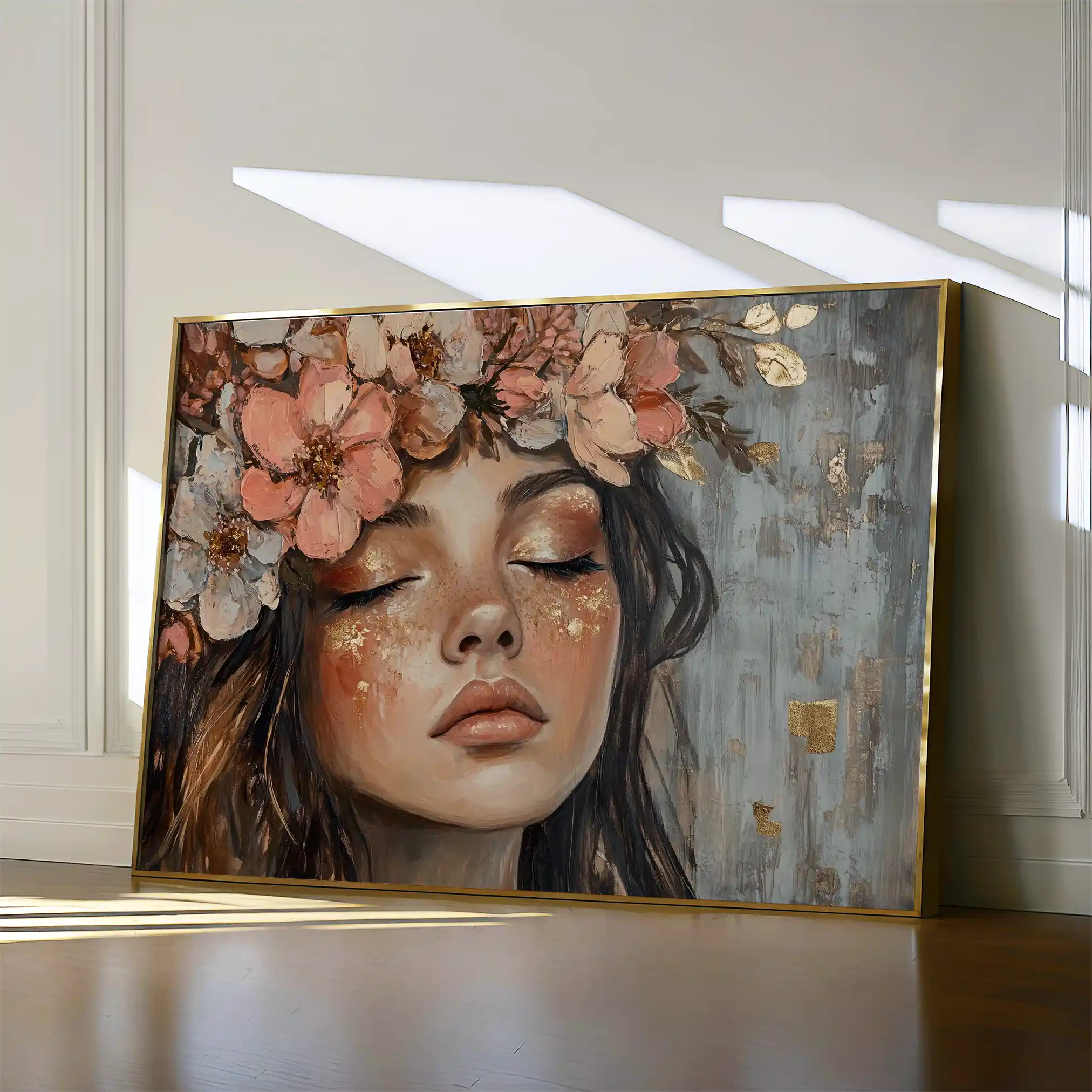 Portrait 230 Canvas Art 60 x 40 cm / Black