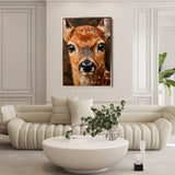 Animals 231 Canvas Art 18" x 24" / 45 x 60 cm / Black