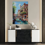Landscape 231 Canvas Art 18" x 24" / 45 x 60 cm / Black