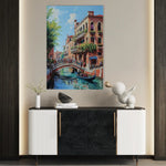 Landscape 231 Canvas Art 60 x 40 cm / Black