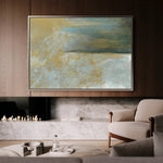 Abstract 232 Canvas Art 18" x 24" / 45 x 60 cm / Black