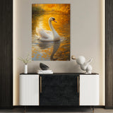 Animals 232 Canvas Art 18" x 24" / 45 x 60 cm / Black