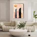 Boho 232 Canvas Art 18" x 24" / 45 x 60 cm / Black