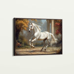 Horses 232 Canvas Art 18" x 24" / 45 x 60 cm / Black