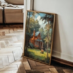 Landscape 232 Canvas Art 18" x 24" / 45 x 60 cm / Black