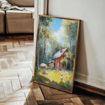 Landscape 233 Canvas Art 18" x 24" / 45 x 60 cm / Black