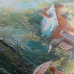Landscape 233 Canvas Art 18" x 24" / 45 x 60 cm / Black