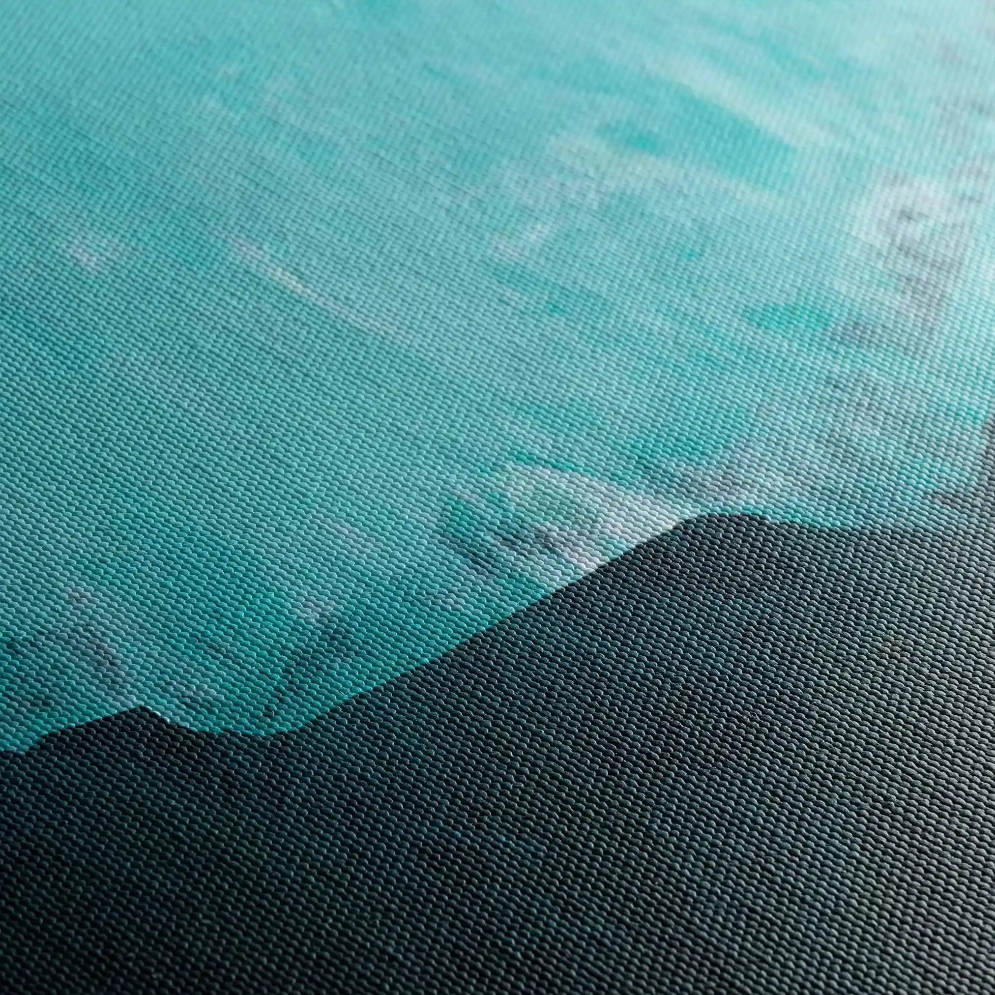 Abstract 234 Canvas Art 18" x 24" / 45 x 60 cm / Black