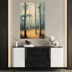 Landscape 234 Canvas Art 18" x 24" / 45 x 60 cm / Black